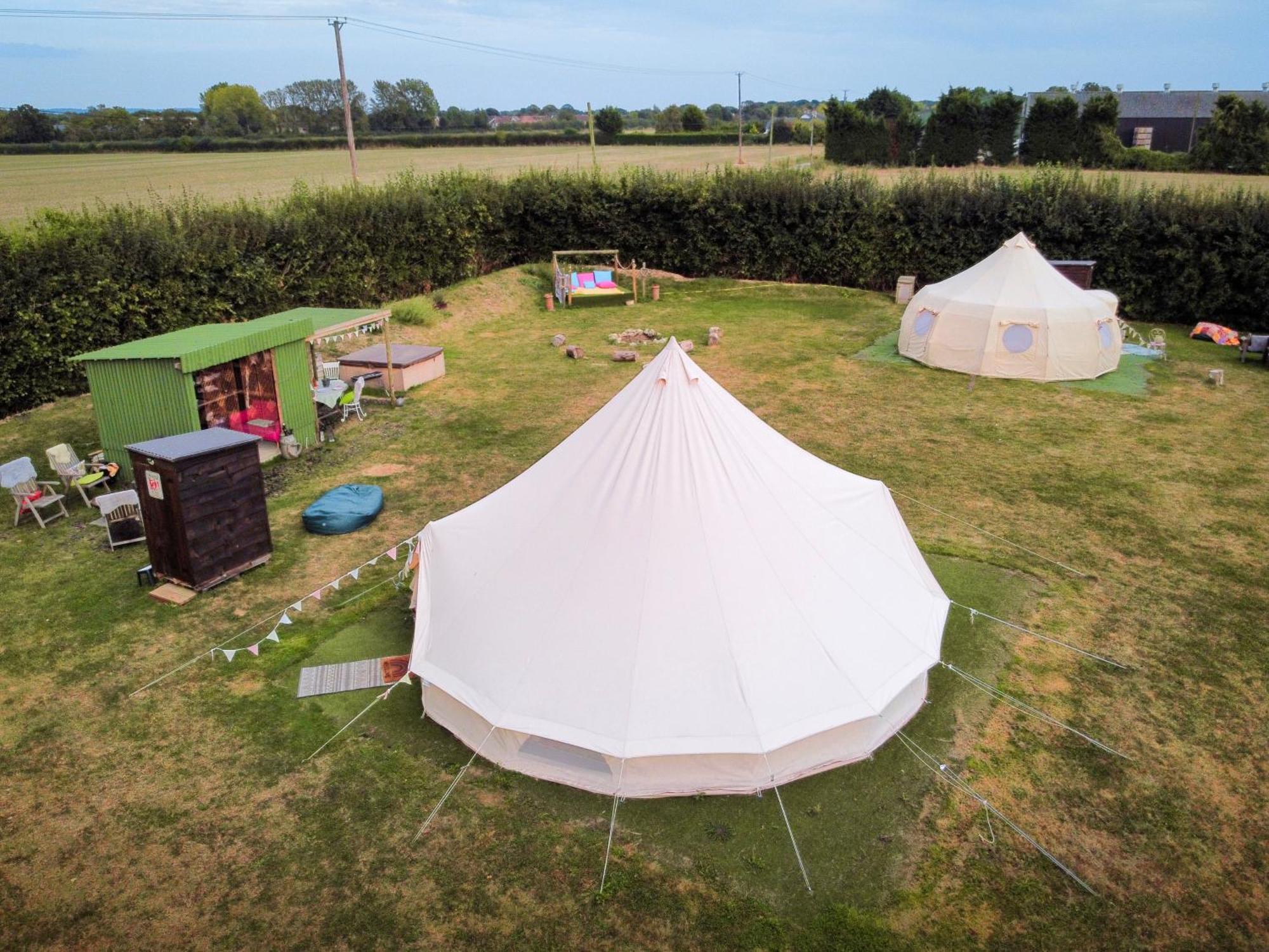 The Follies Glamping Maidstone Exterior foto